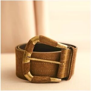 Sezane Sophie Belt Taupe - Size 80